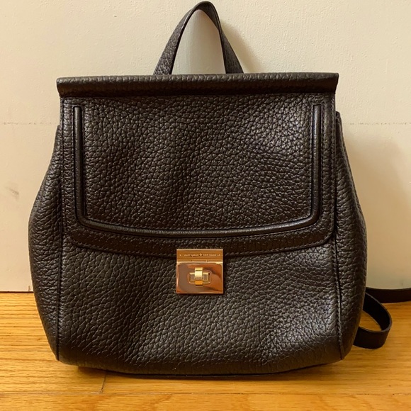 Kate Spade pebbled leather backpack purse